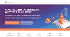 Desktop Screenshot of freightcenter.com